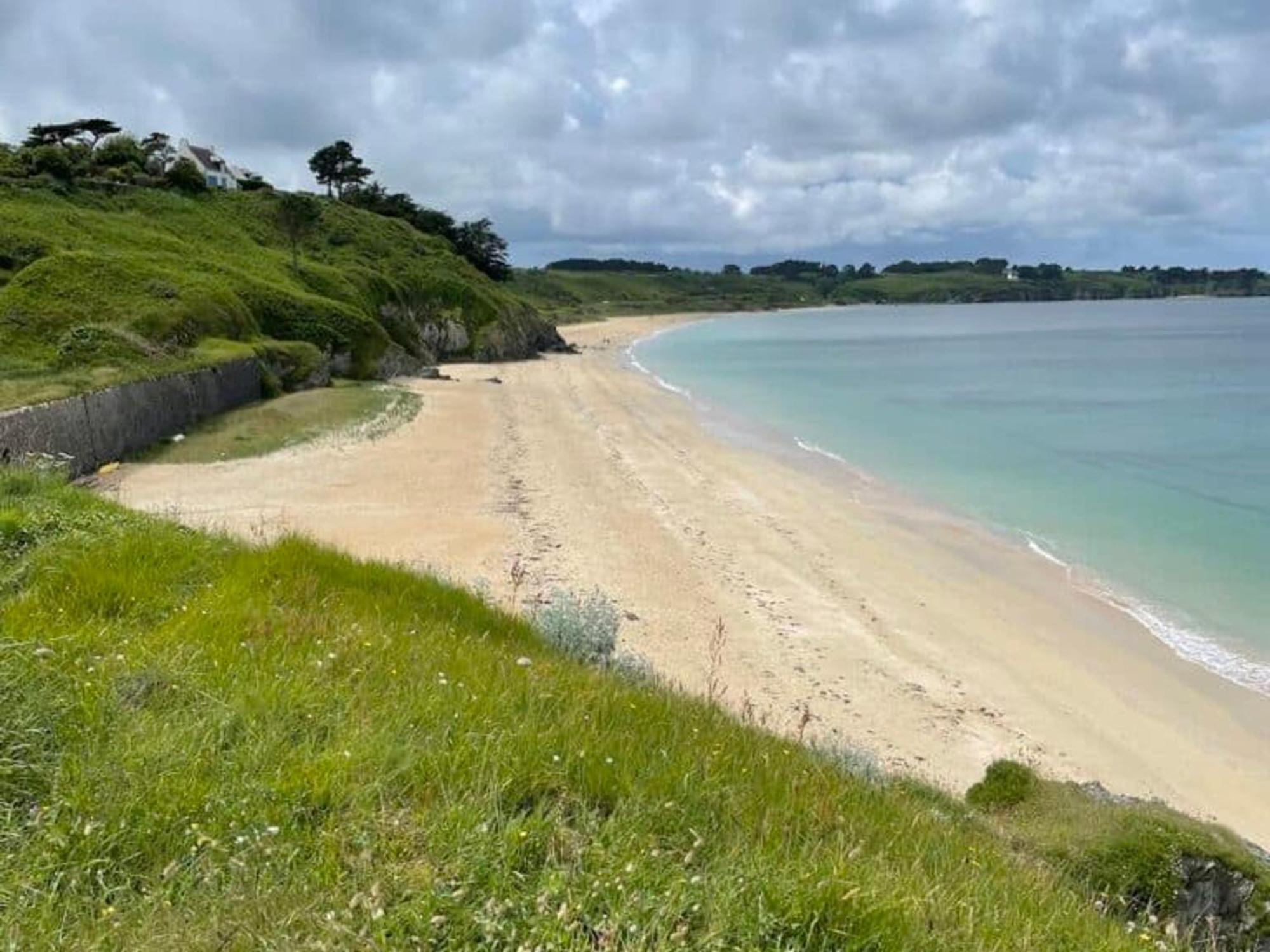Maison Cosy 1 Chambre Avec Jardin, A 200M De La Plage Des Grands Sables - Fr-1-418-163 Locmaria Buitenkant foto